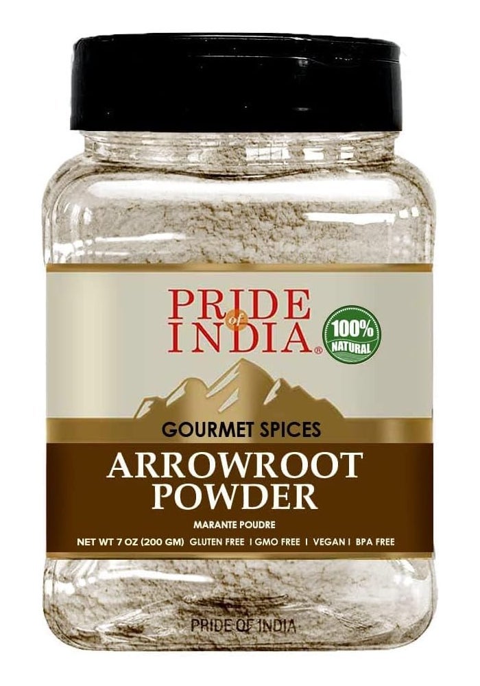 Pride of India Natural Arrowroot Powder - Image 1
